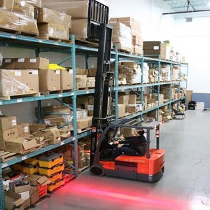 Lumière rouge de la zone LED de chariot élévateur de 1500 lumens pour l'entrepôt