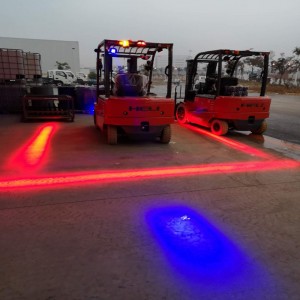 Sécurité des piétons Voyant LED 18W Lumière de sécurité pour chariot élévateur